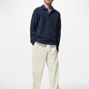 corduroy easy ankle pants