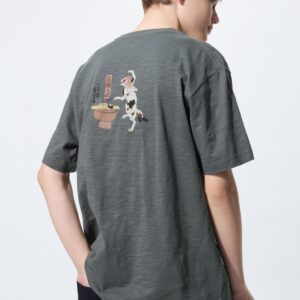 ukiyo e black ut graphic t shirt
