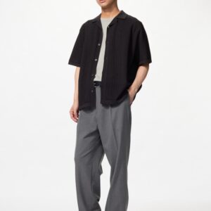 pleated wide pants | tall