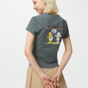 cheerful characters ut graphic t shirt