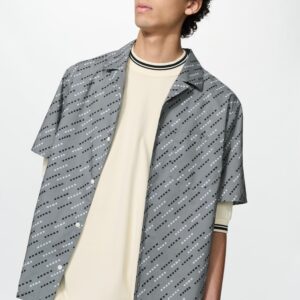 broadcloth shirt | short sleeve | print