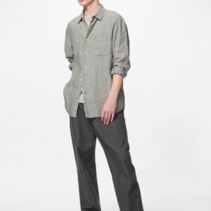 stretch easy ankle pants | denim