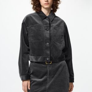 corduroy short jacket