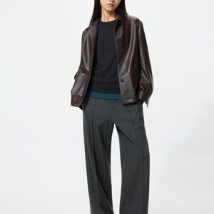 brushed jersey wide pants | tall