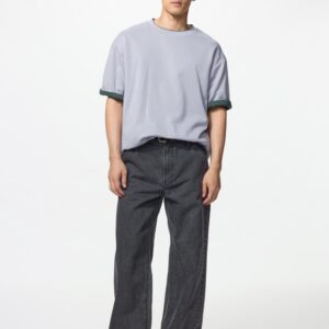 baggy straight jeans