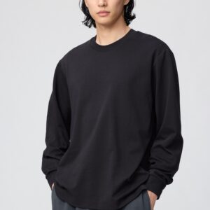 airism cotton t shirt | long sleeve