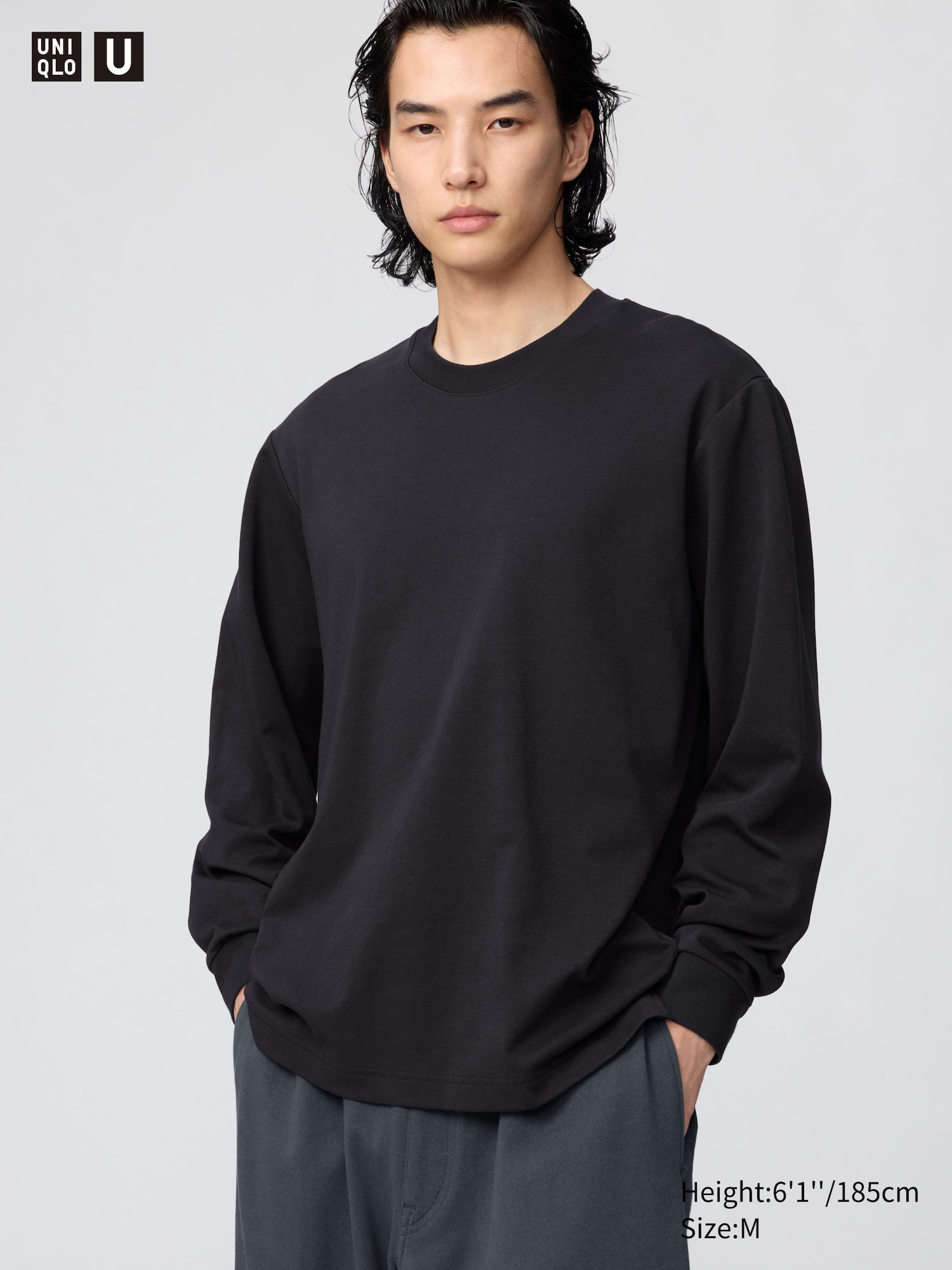 airism cotton t shirt | long sleeve airism cotton t shirt | long sleeve