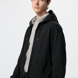 sweat full zip hoodie