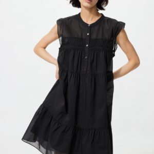 light cotton tiered dress
