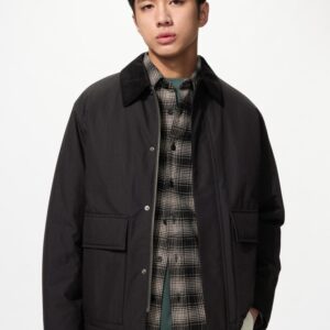 padded short blouson