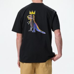 ny pop art ut graphic t shirt | jean michel basquiat