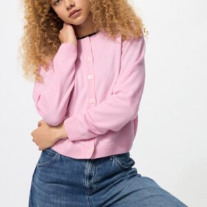 cashmere short cardigan