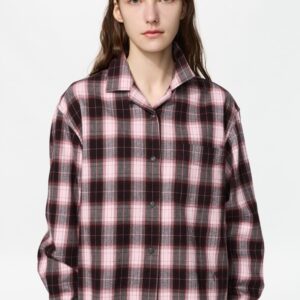 flannel boxy shirt | check