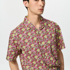 broadcloth shirt | short sleeve | print