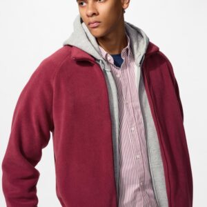 fleece full zip jacket