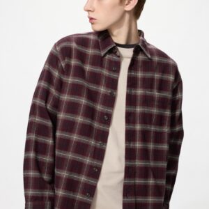 flannel shirt | ombre check