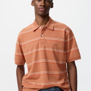 dry pique striped polo shirt | multi