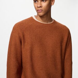 washable 3d knit sweater
