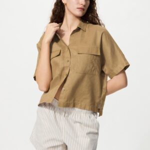 cotton easy shorts | stripe