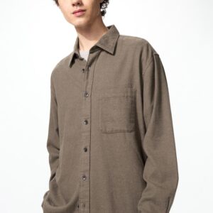 flannel shirt | heather