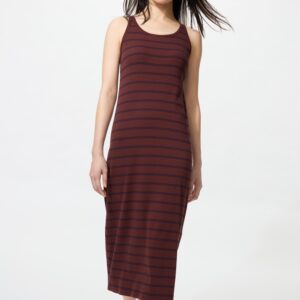 ribbed bra dress | striped