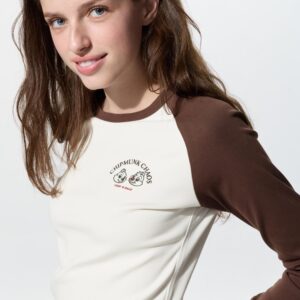 mickey＆friends ut graphic mini t shirt | long sleeve