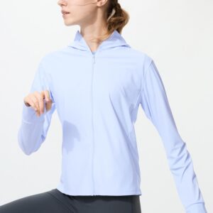ultra stretch airism uv protection full zip hoodie