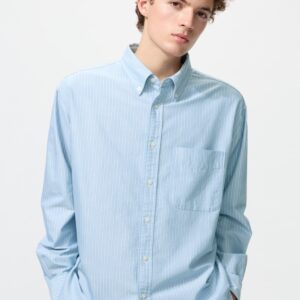 oxford oversized shirt | striped