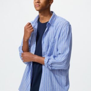 premium linen shirt | striped