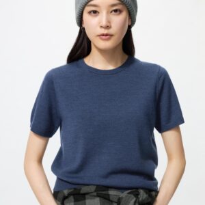 merino sweater | short sleeve