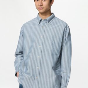 oxford oversized shirt | striped