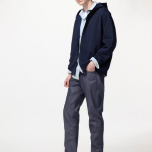 slim straight jeans | selvedge