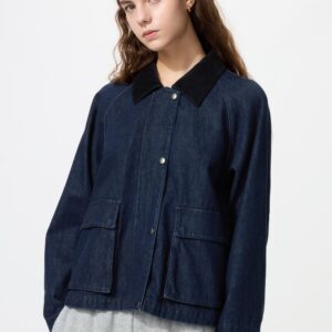 barn short jacket | denim