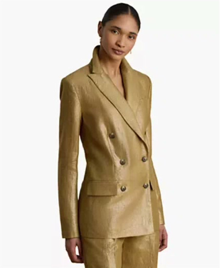 women's foiled peak lapels long sleeve blazer women's foiled peak lapels long sleeve blazer