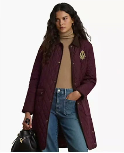lauren ralph lauren — women's collared coat lauren ralph lauren — women's collared coat