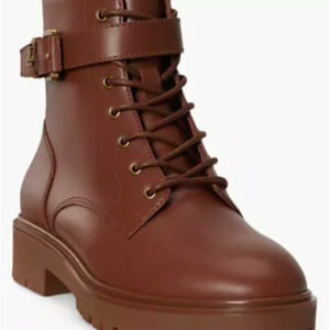 new! women's allyson logo lace up booties