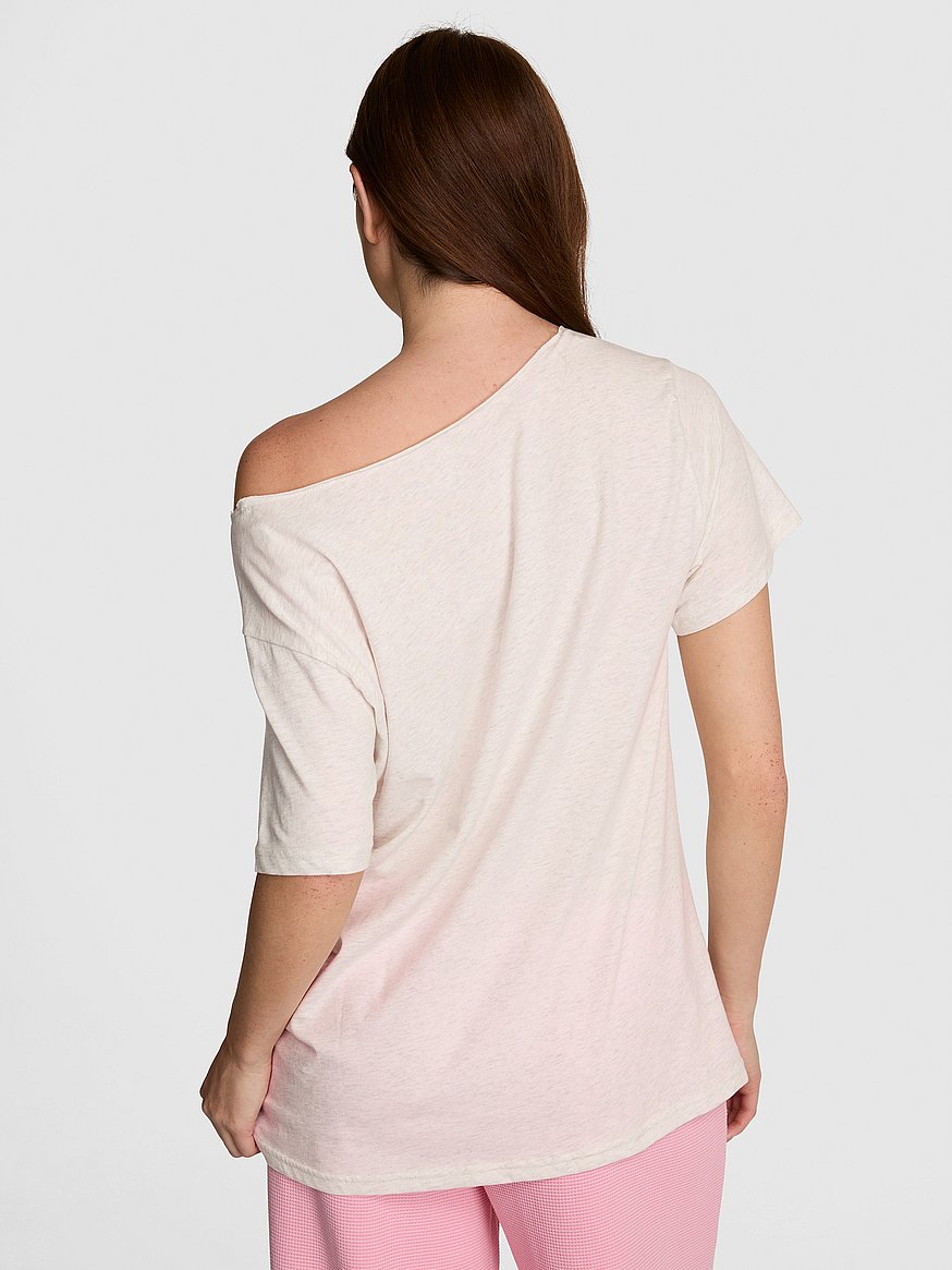 campus cotton™ off the shoulder tee campus cotton™ off the shoulder tee
