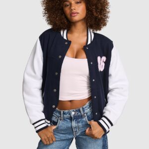 varsity bomber jacket