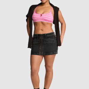 Витрина denim by pink mini jean skirt