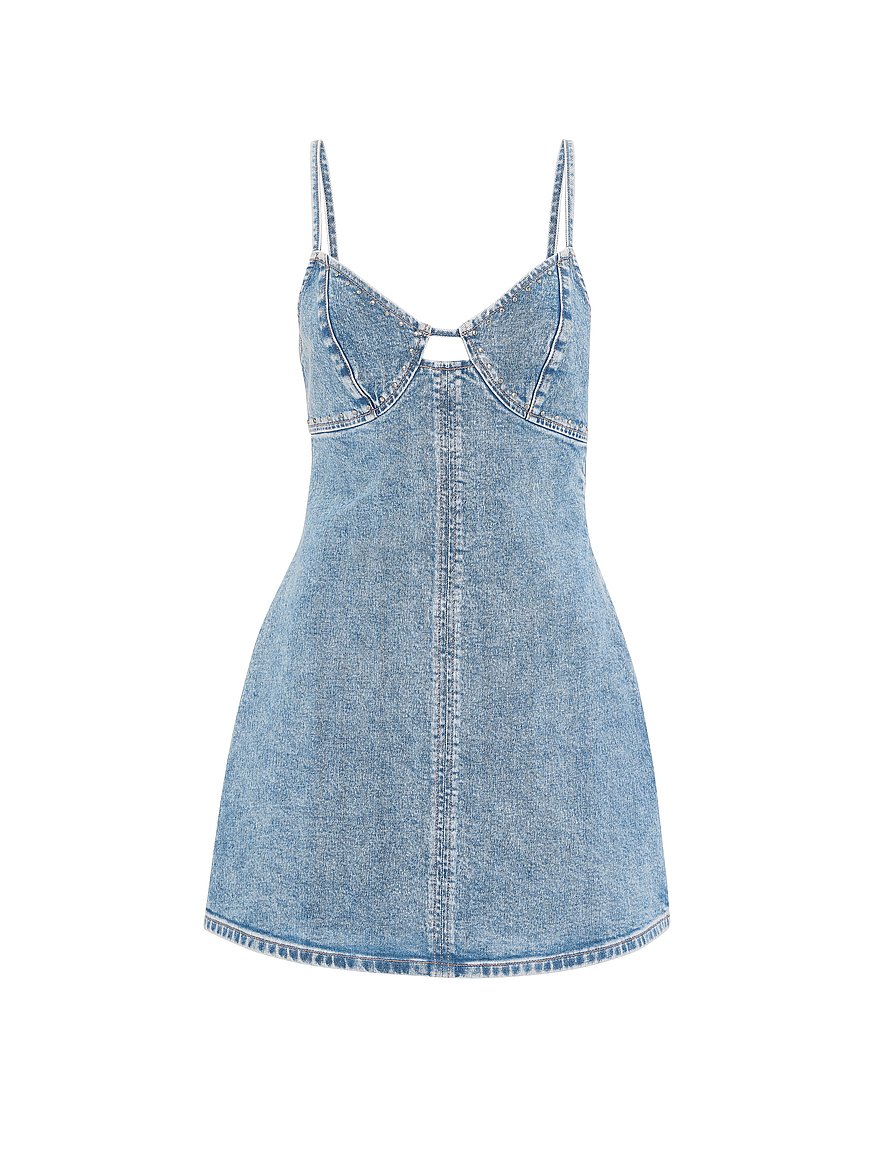denim by pink a line dress denim by pink a line dress
