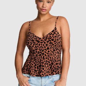 Витрина night out stretchy knit corset tank top
