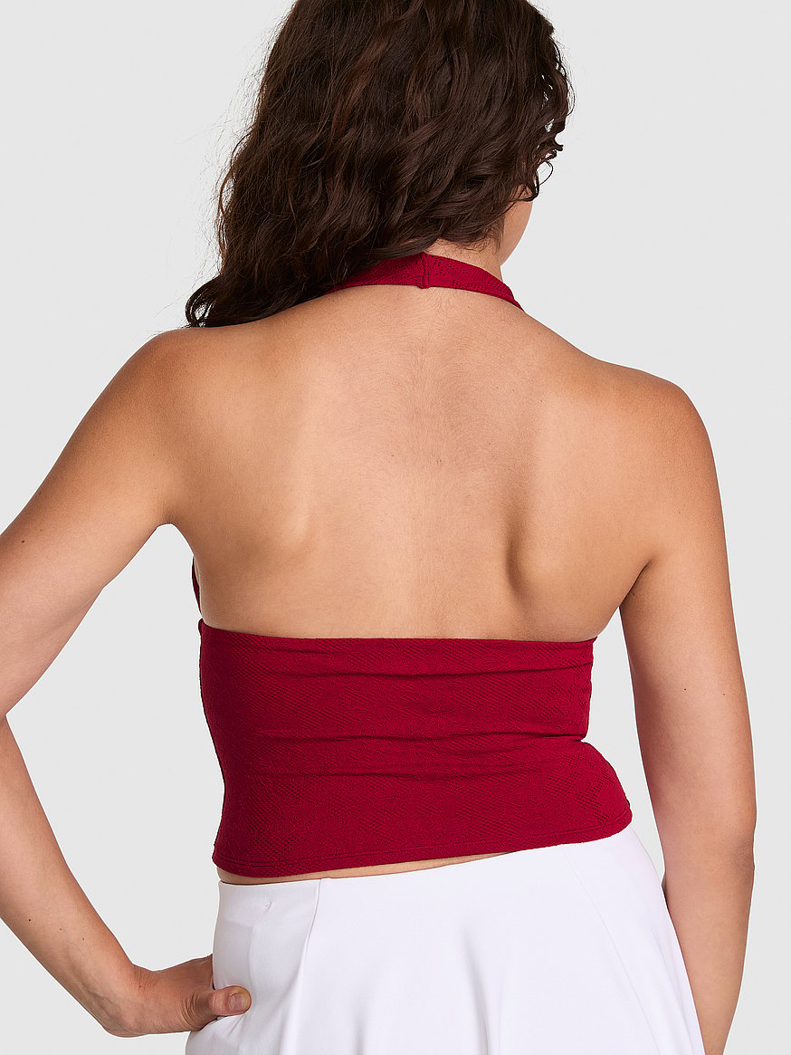 base lace halter top base lace halter top