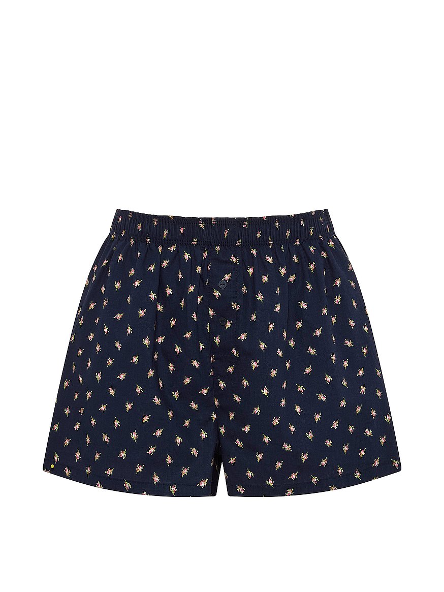 cotton boxy pajama shorts cotton boxy pajama shorts