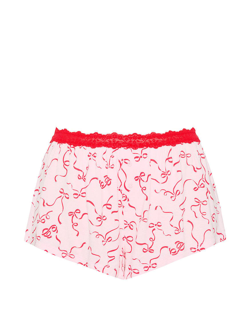 24/7 lounge modal lace trim micro shorts 24/7 lounge modal lace trim micro shorts