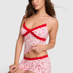 Витрина 24/7 lounge modal lace trim cami