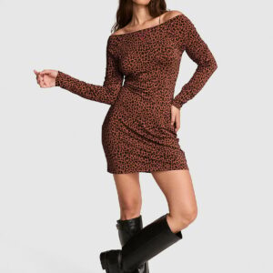 Витрина 24/7 lounge modal off the shoulder dress