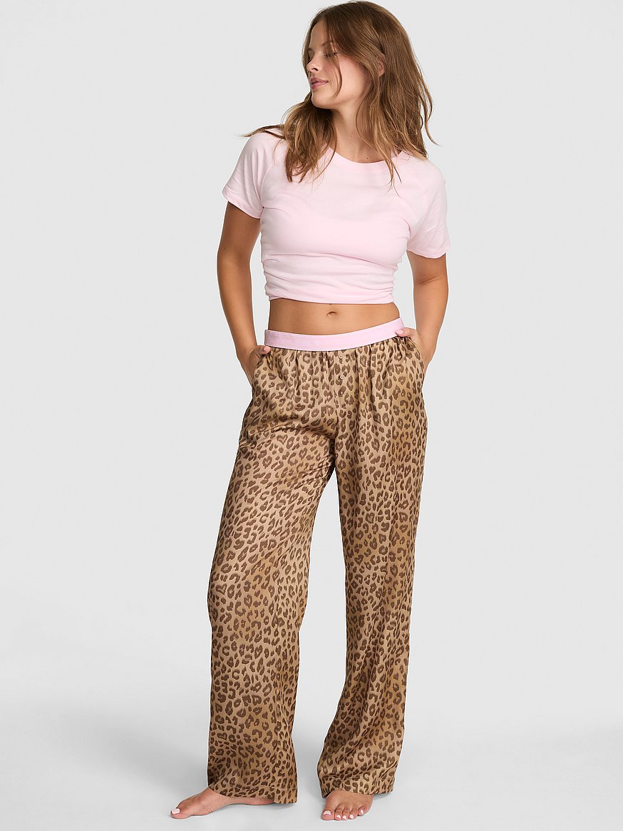 silky sleep boxy pajama pants silky sleep boxy pajama pants
