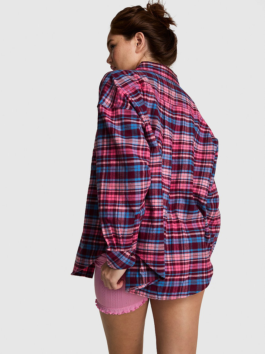 100% cotton favorite flannel button down sleepshirt 100% cotton favorite flannel button down sleepshirt