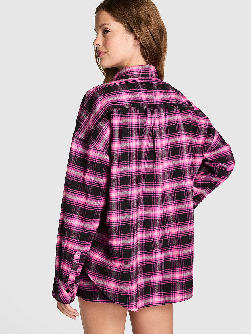 100% cotton favorite flannel button down sleepshirt 100% cotton favorite flannel button down sleepshirt