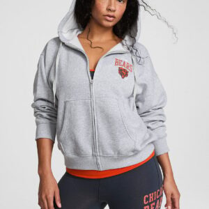 Витрина campus fleece™ bling full zip hoodie